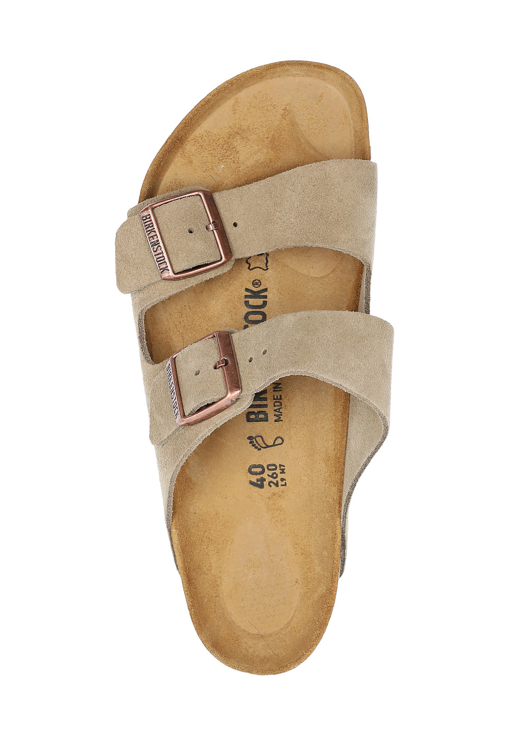 Birkenstock Sandalia unisex Taupe Arizona