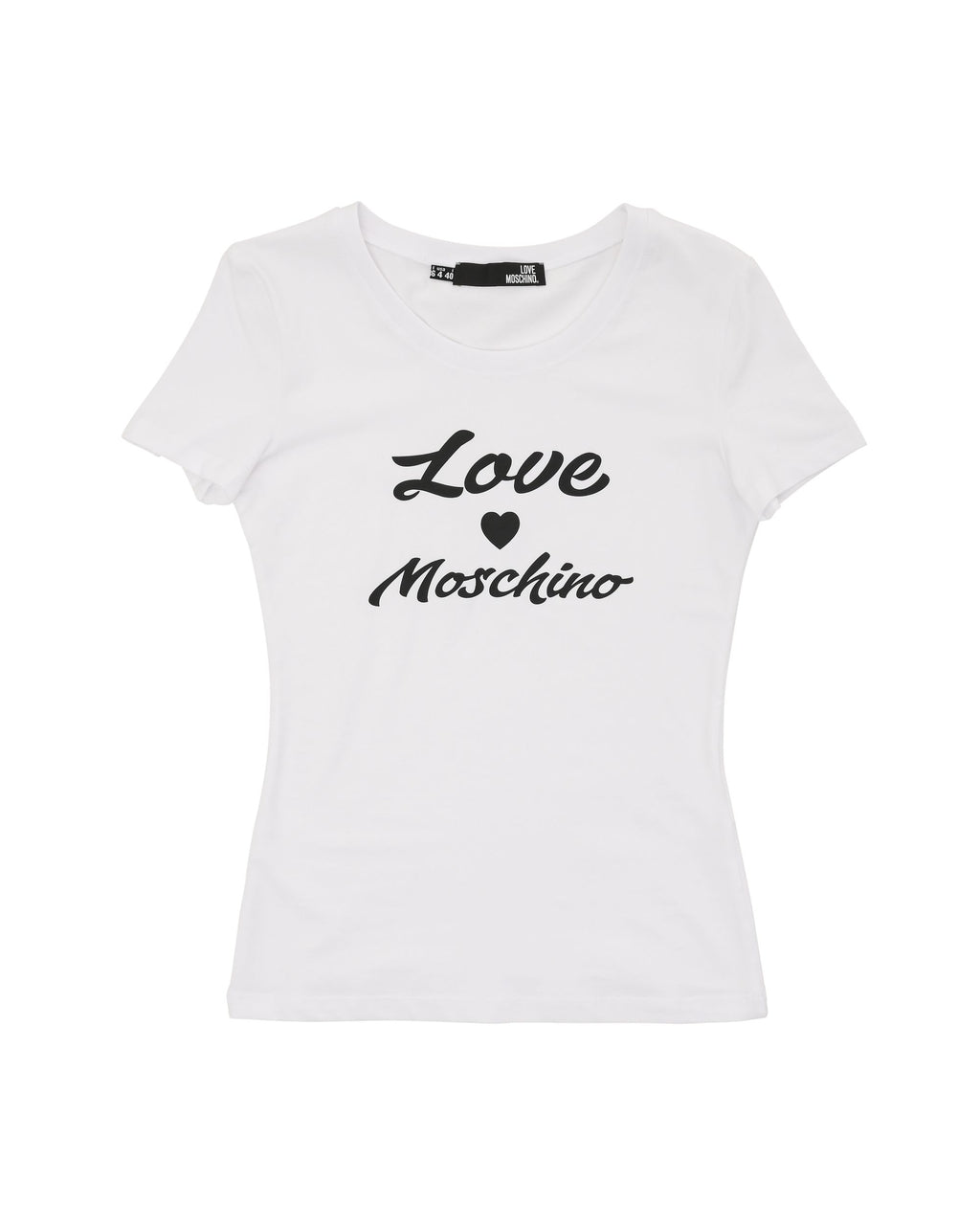 Camiseta Love Moschino para mujer W 4 H19 28 E 1951 A00 BLANCO ÓPTICO
