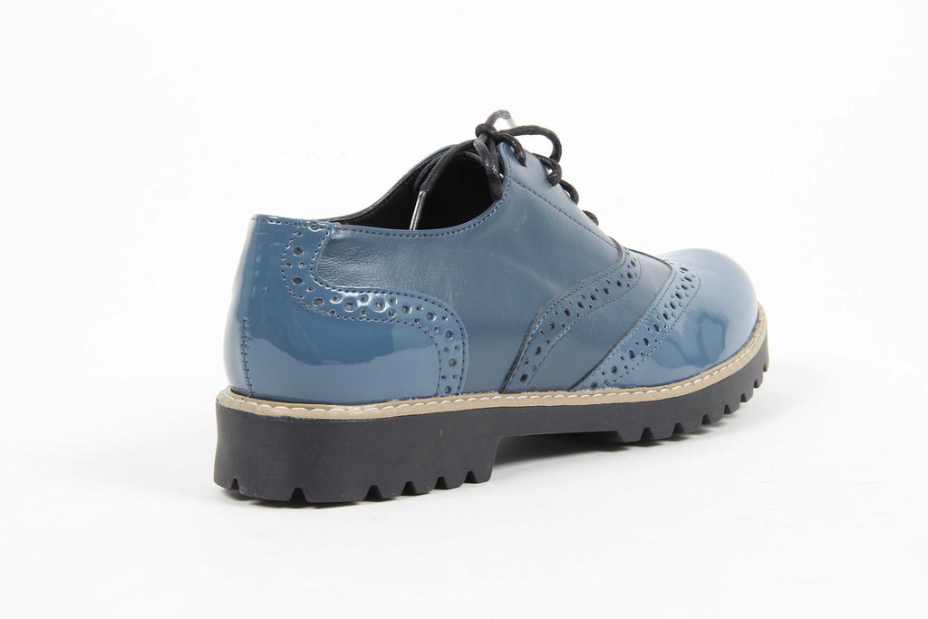 V 1969 Italia Zapato Oxford para mujer MARGIE 5 VER. PRIN. BLU