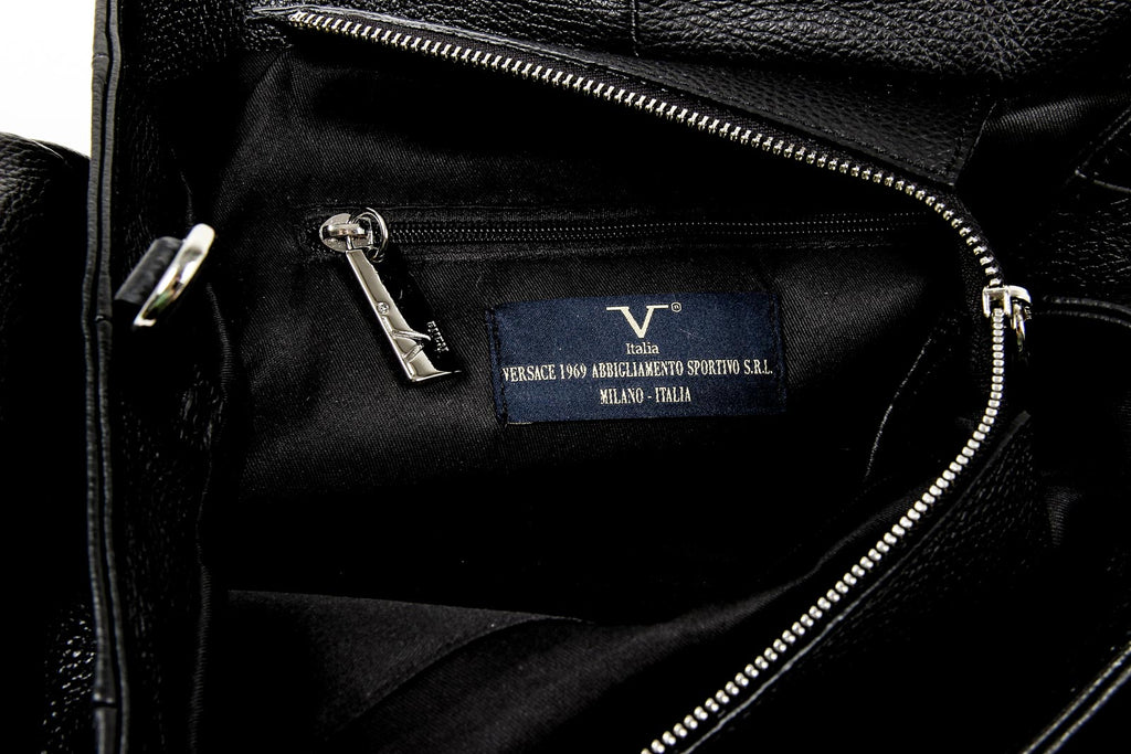 Bolso de mano para mujer V 1969 Italia V012 S NEGRO