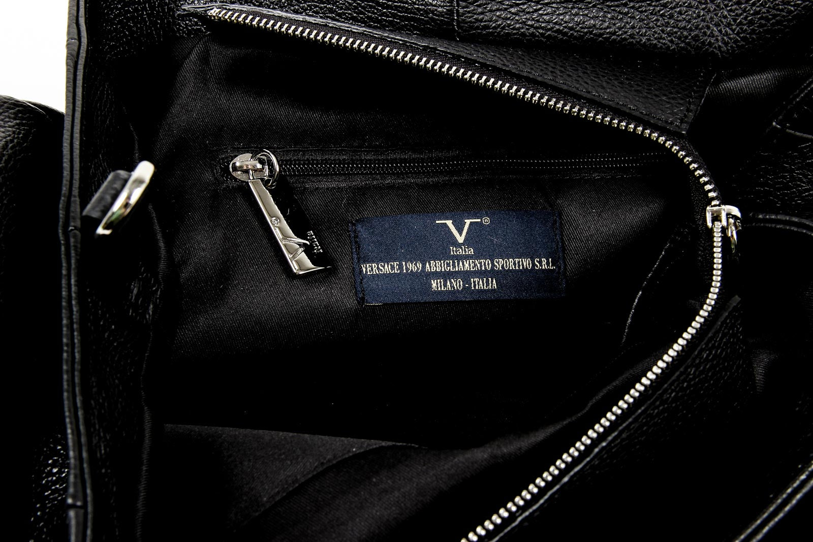 Bolso de mano para mujer V 1969 Italia V012 S NEGRO