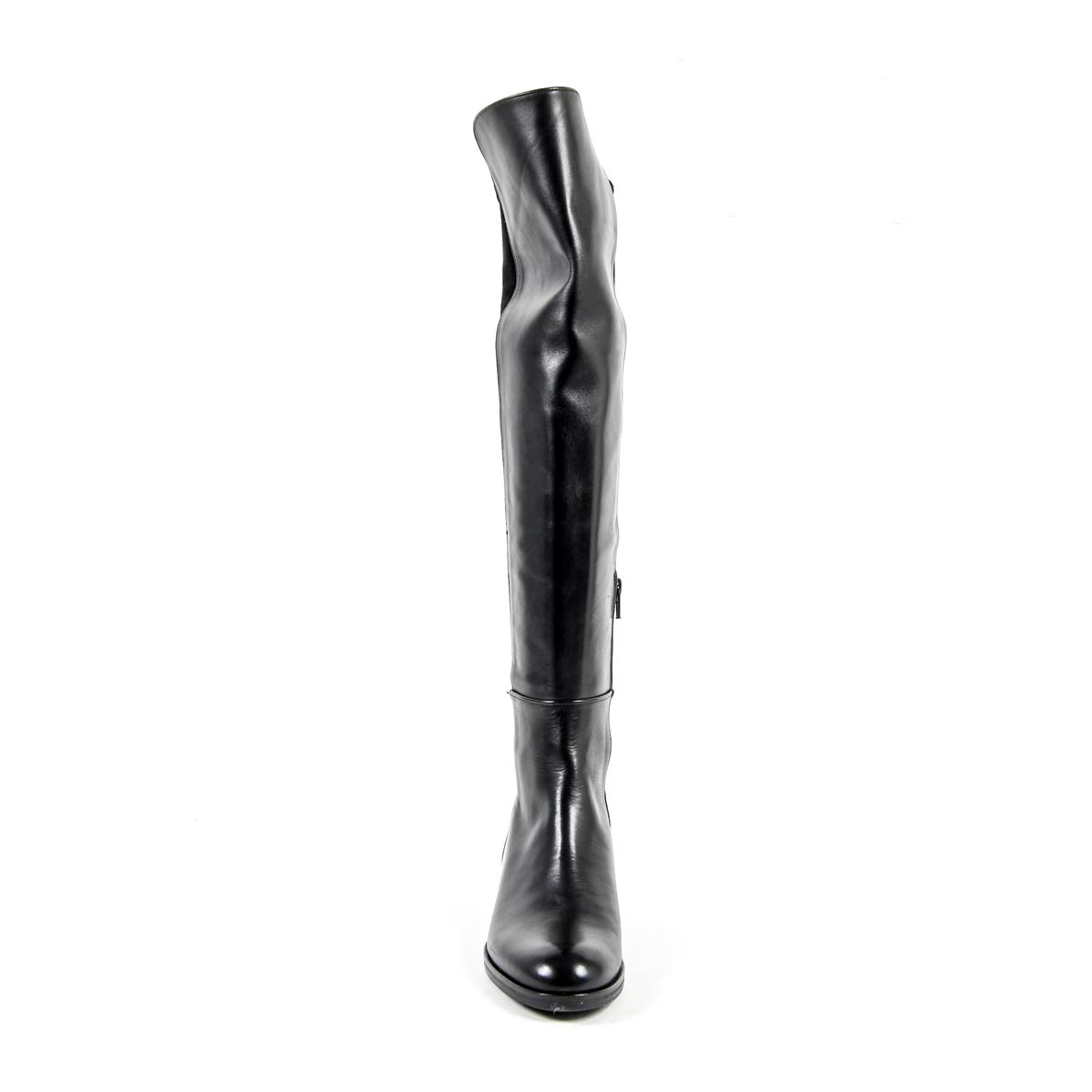 Bota alta mujer V 1969 Italia B2421 SENZA F VITELLO NERO