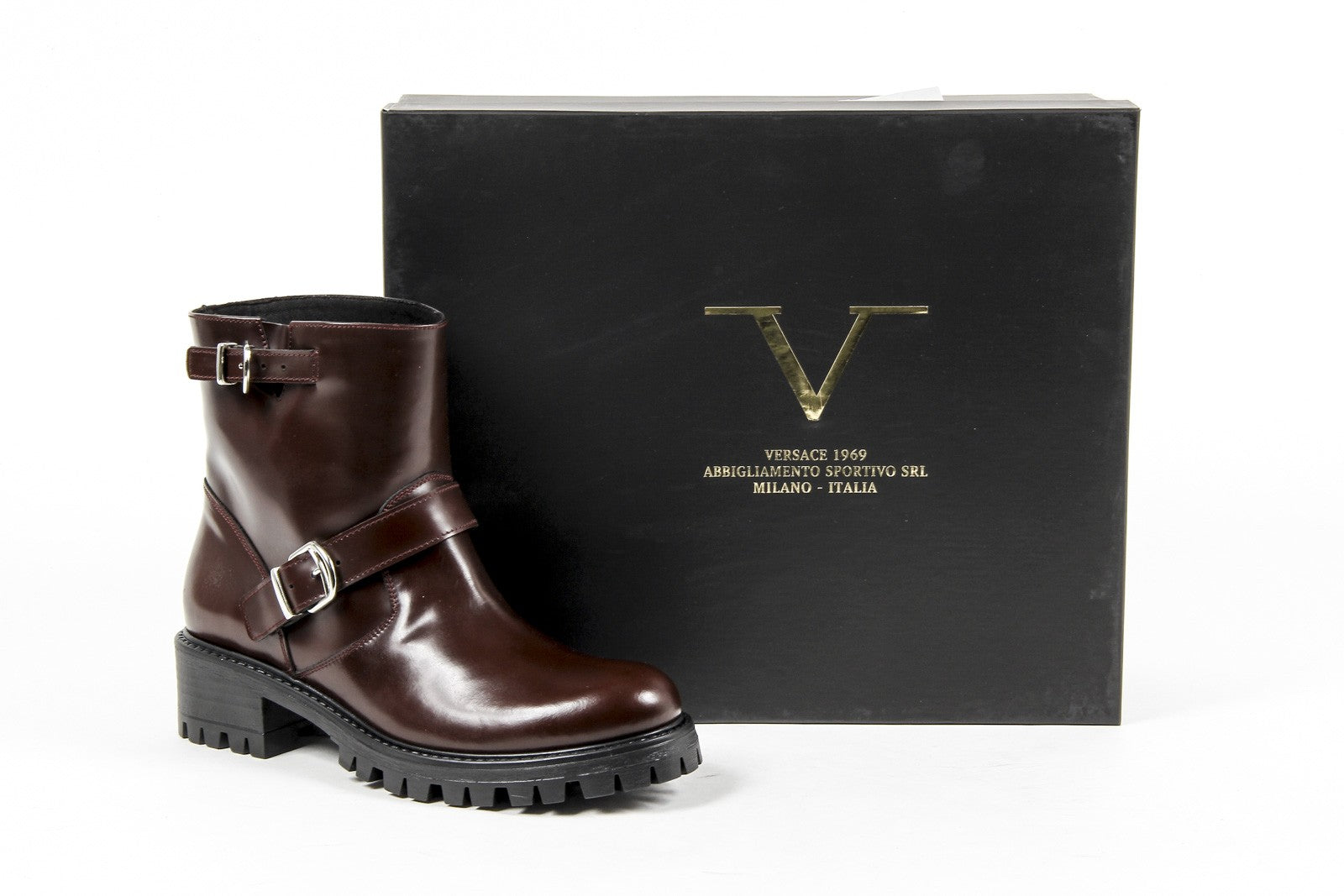 V 1969 Italia Bota corta para mujer B1441 AMALFI MORBIDO BORDEAUX