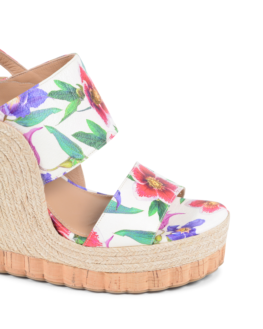 Salvatore Ferragamo Sandalia con Cuña Mujer Multicolor MARATEA