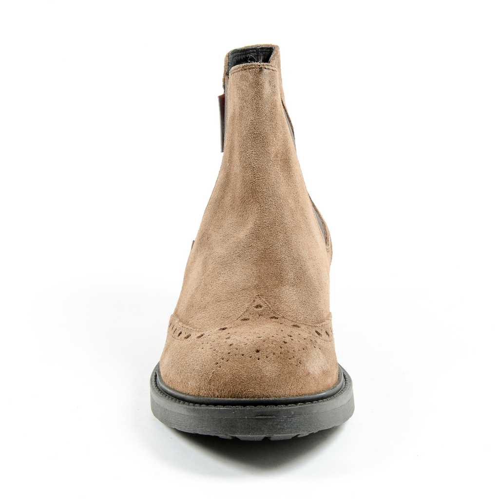 Andrew Charles Mens Ankle Boot Taupe BOB