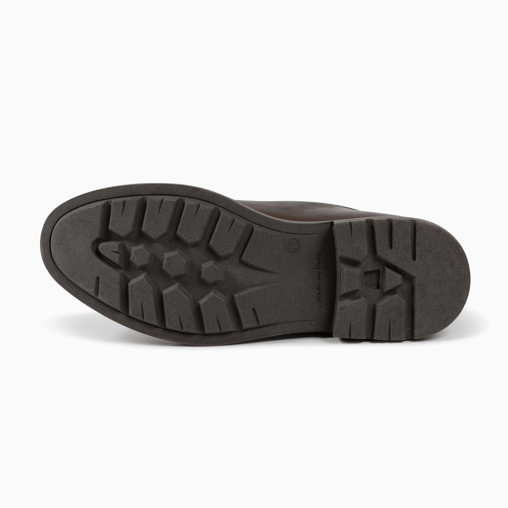 19V69 Italia Botines para hombre Marrón 2647 VITELLO T MORO