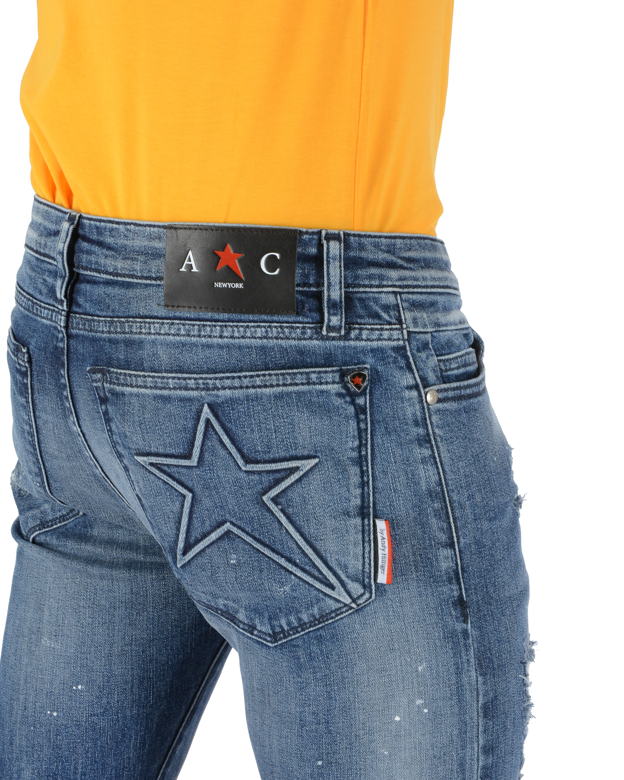 Vaqueros Andrew Charles para hombre de corte regular AN53 THOMAS