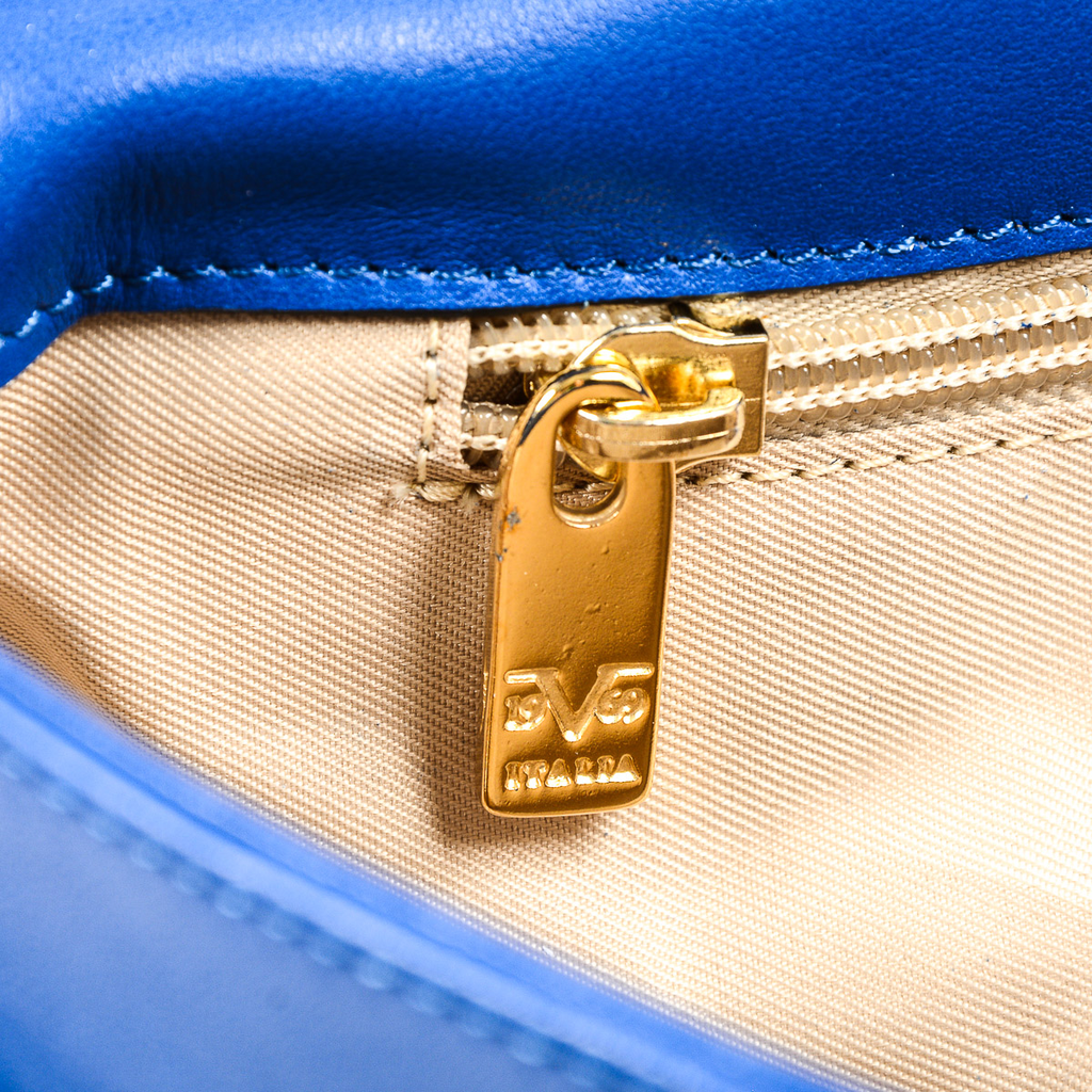 V 1969 Italia Womens Handbag Blue MUMBAI
