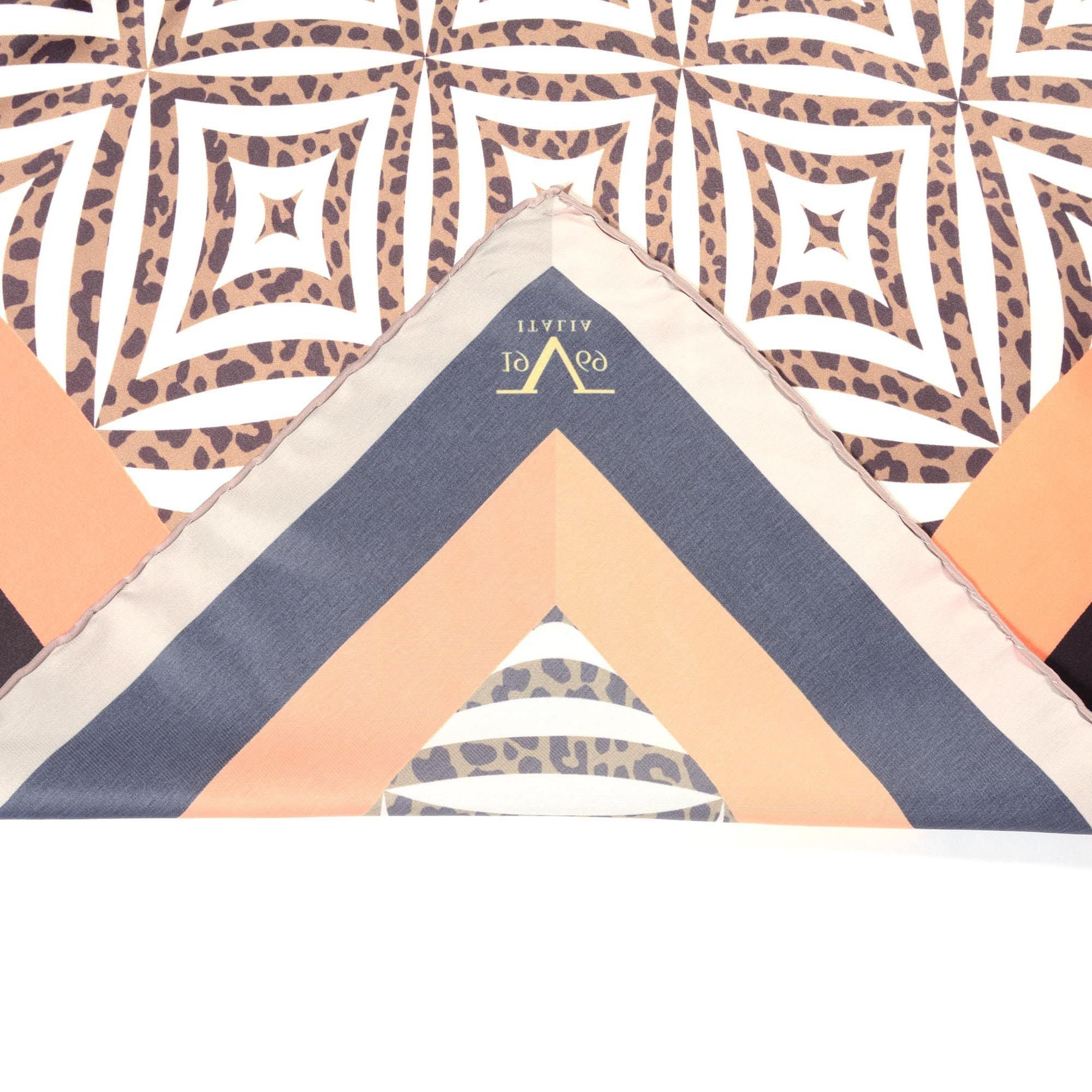 V 1969 Italia Womens Foulard Multicolor VIOLET