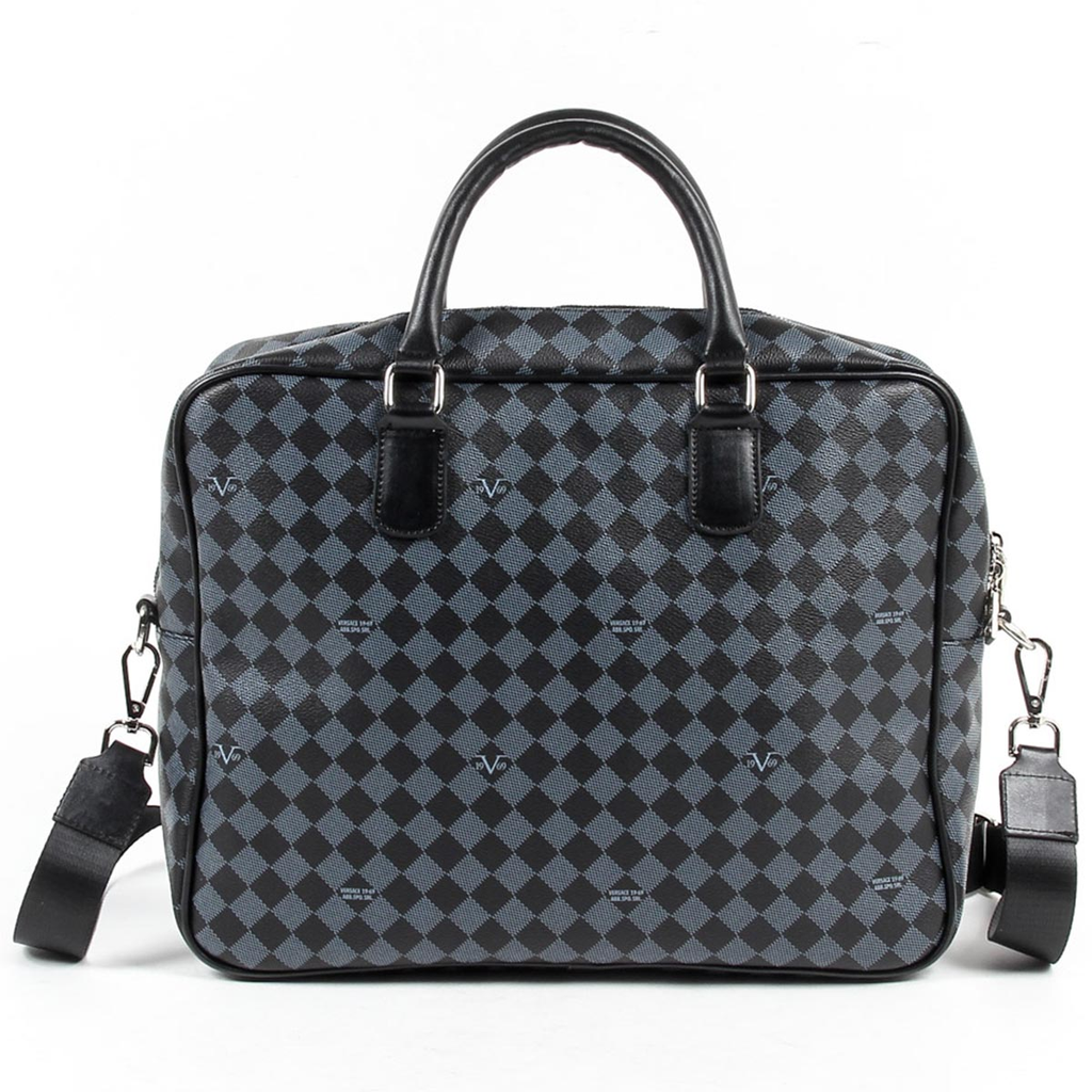 Bolso de hombre V 1969 Italia V1969019 GRIS NEGRO