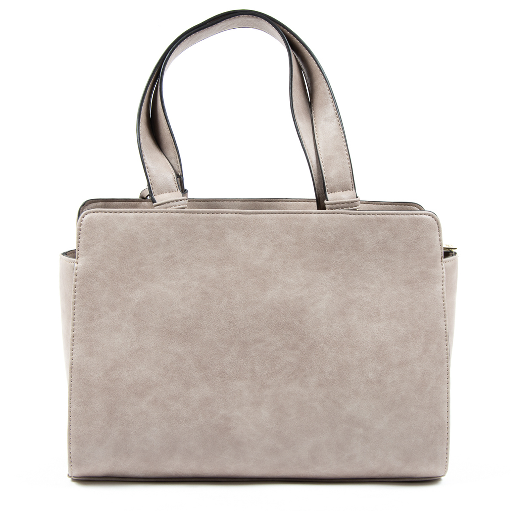 Bolso de mano para mujer V 1969 Italia Gris CRISTINA