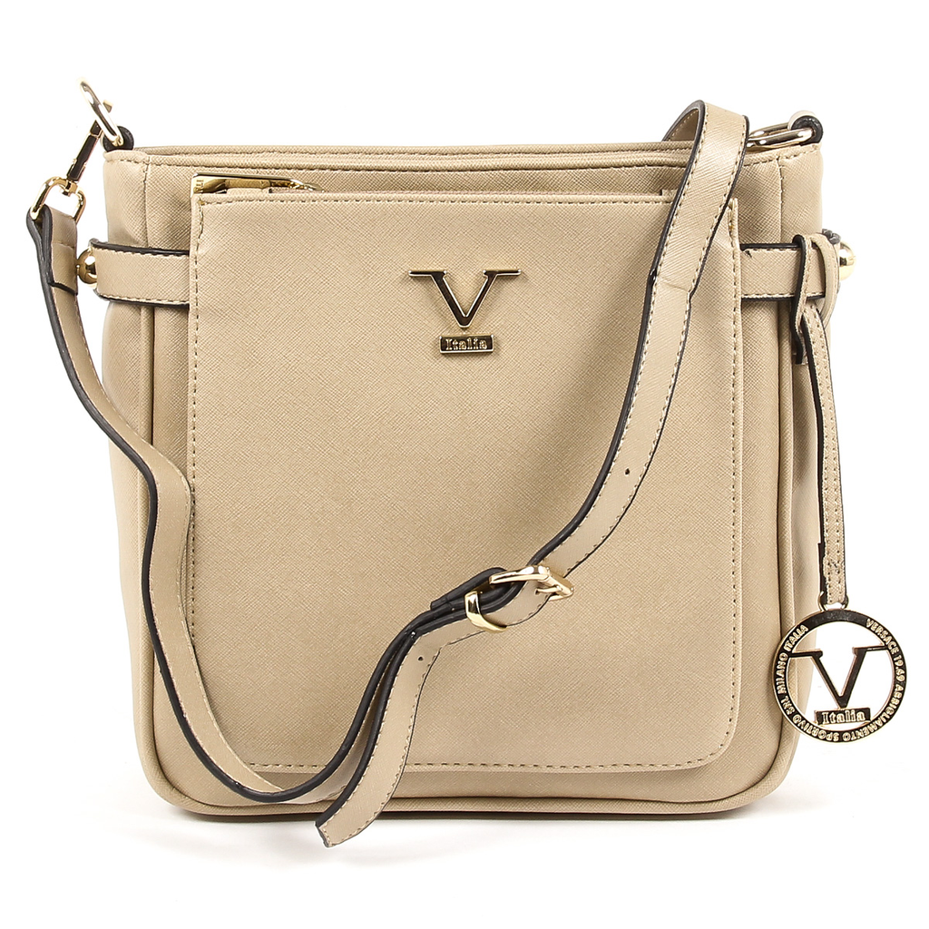 V 1969 Italia Womens Shoulder Bag Beige MONICA