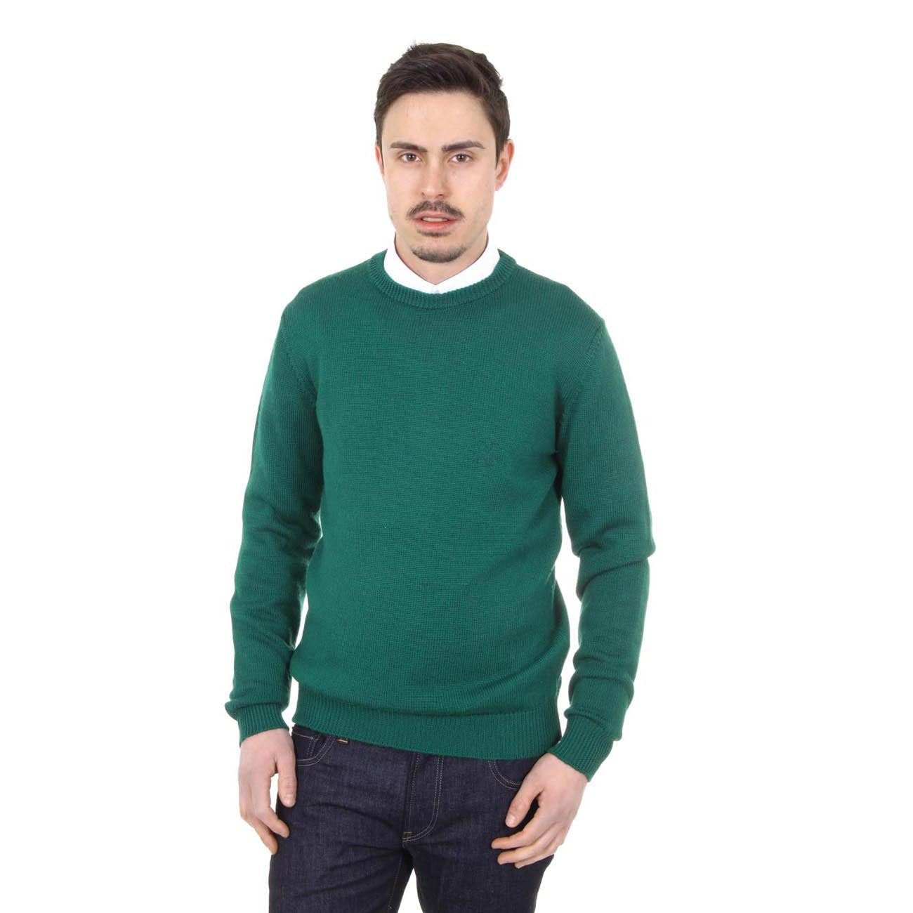 V 1969 Italia jersey cuello redondo hombre 9802 GIROCOLLO VERDONE