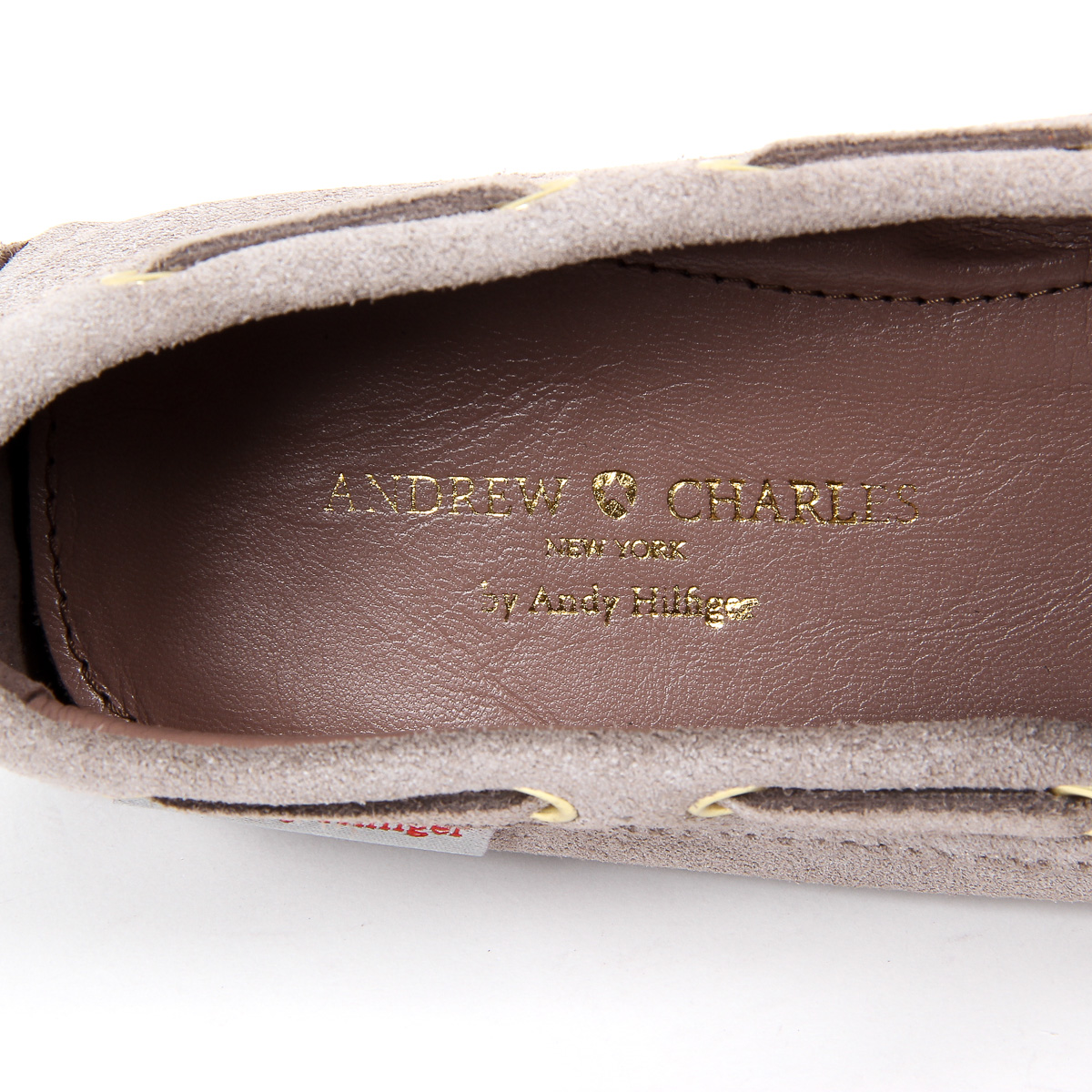 Mocasín Andrew Charles para mujer gris CAMILLA