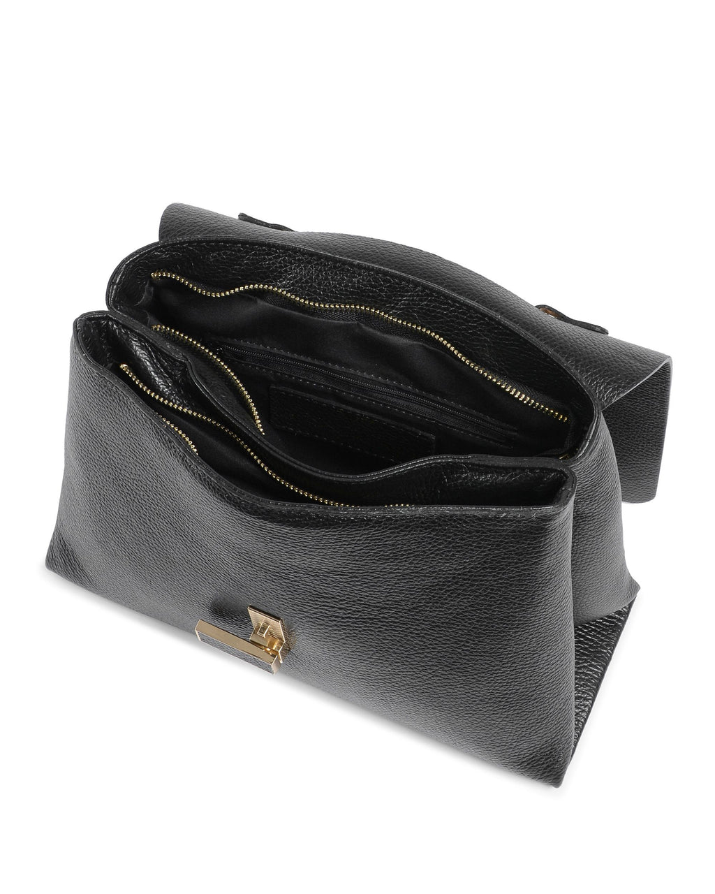 Bolso Mujer V Italia Negro 10520 DOLLARO NERO