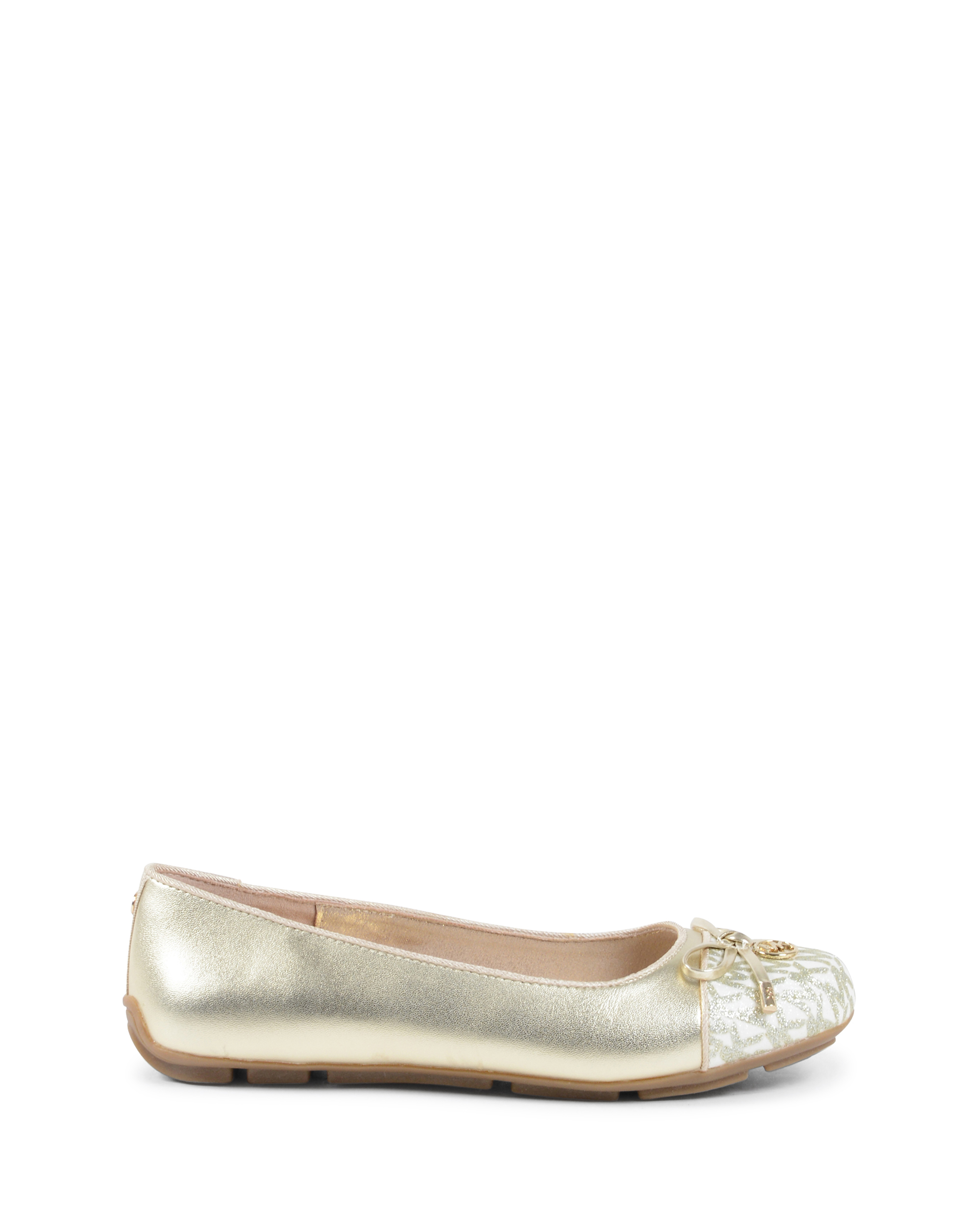 Michael Kors Bailarina para niña dorada ZIA ROVER KERR GOLD