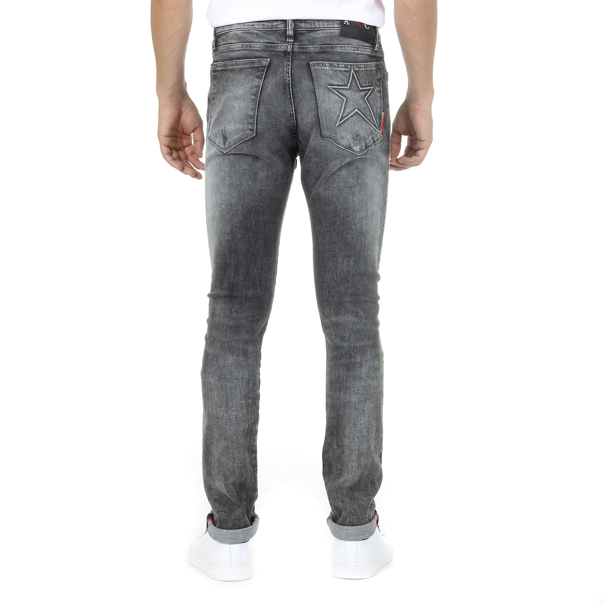 Vaqueros Andrew Charles para hombre gris oscuro THOMAS