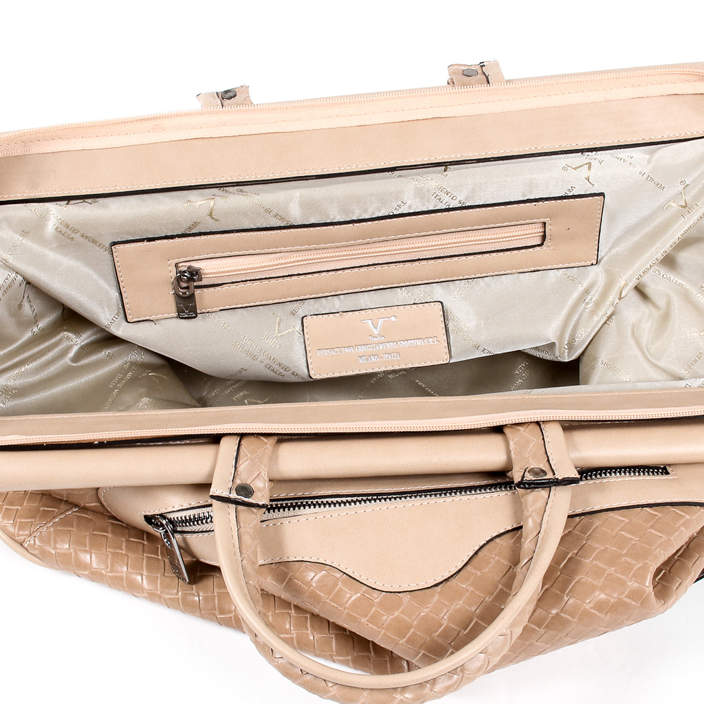 Bolso de mano para mujer V 1969 Italia Rosa FLOR