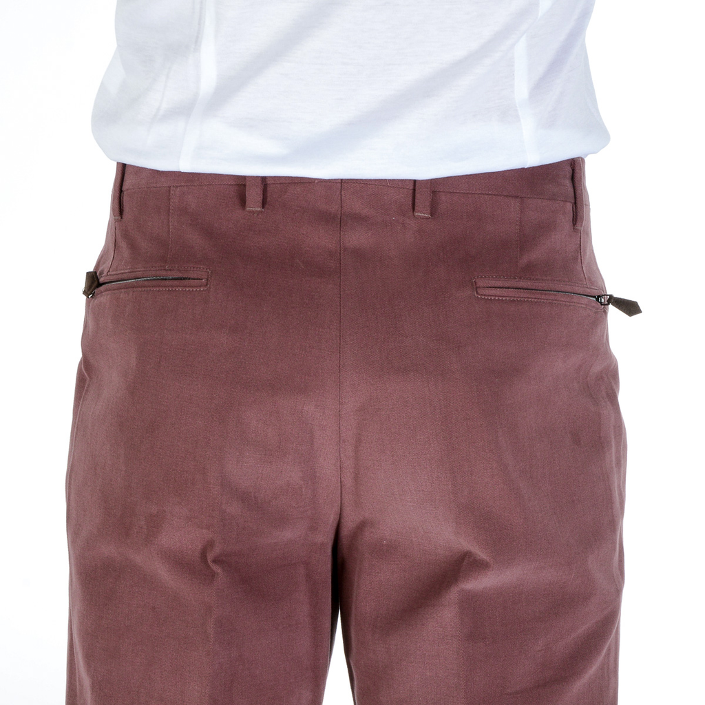 Pantalones Corneliani para hombre Burdeos