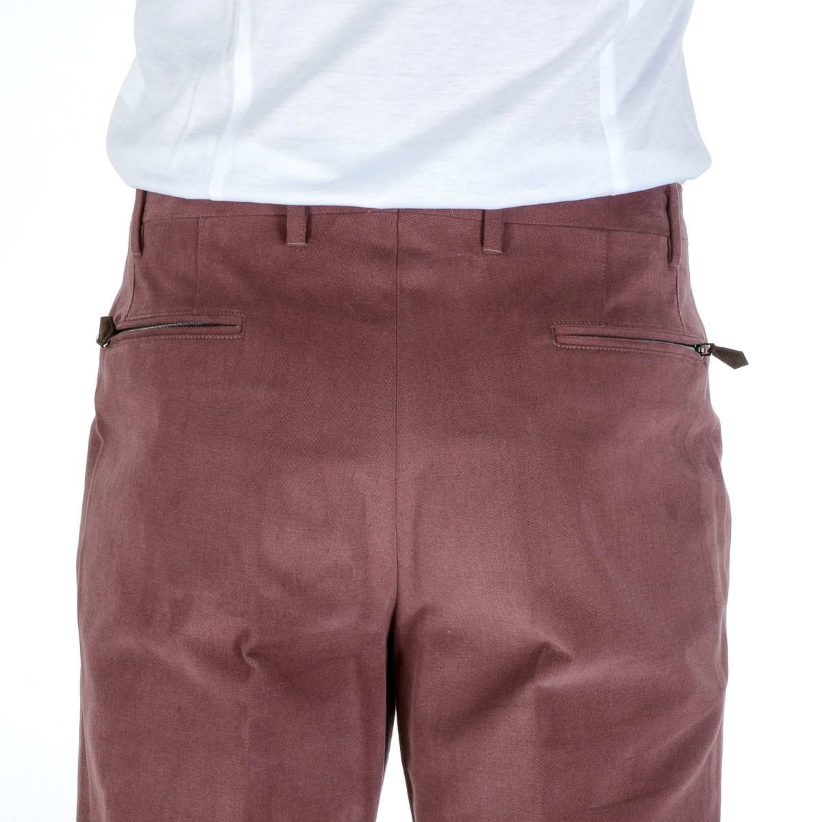 Pantalones Corneliani para hombre Burdeos