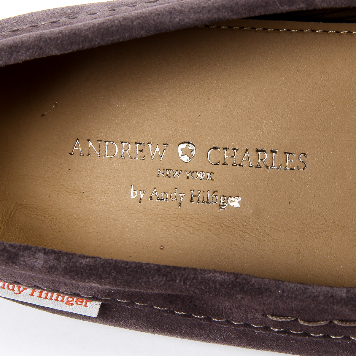Mocasines Andrew Charles para hombre, gris oscuro, JACKSON