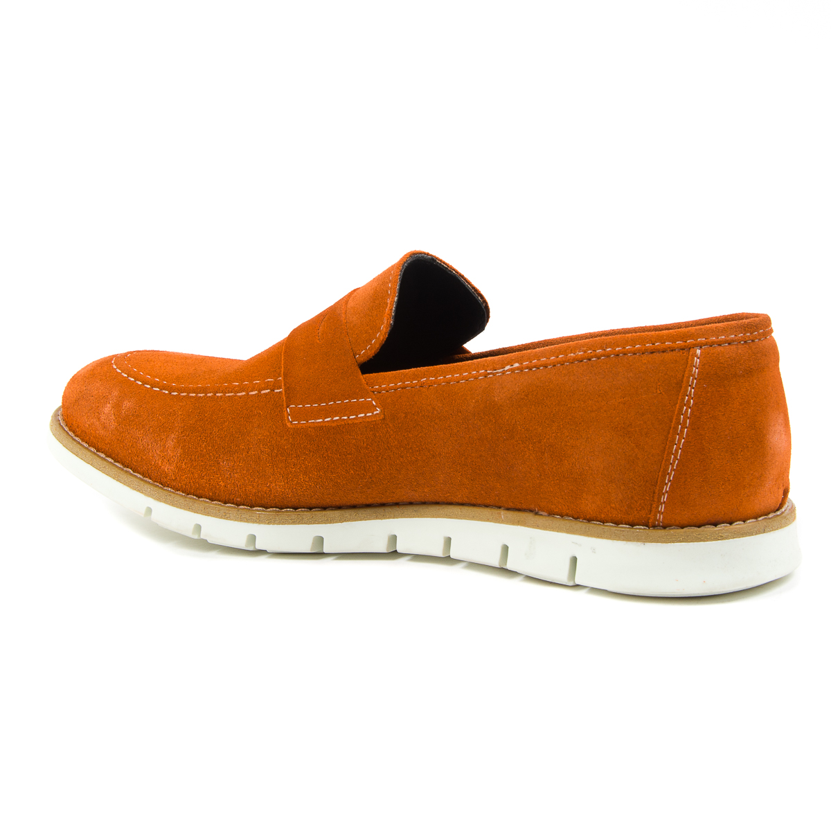 Mocasines Andrew Charles para hombre naranja SEAN