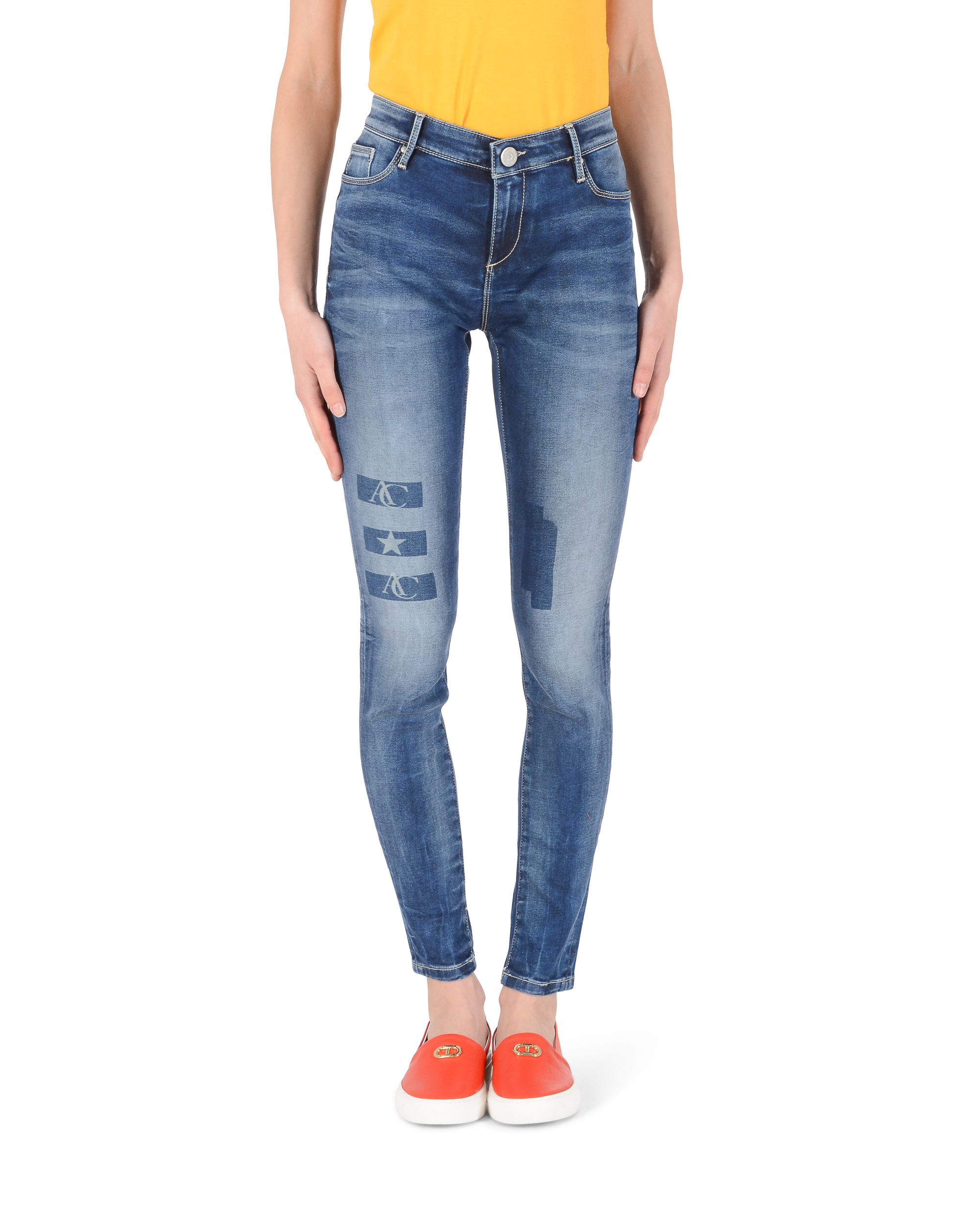 Andrew Charles Womens Jeans Slim Fit AN73 CLAIRE