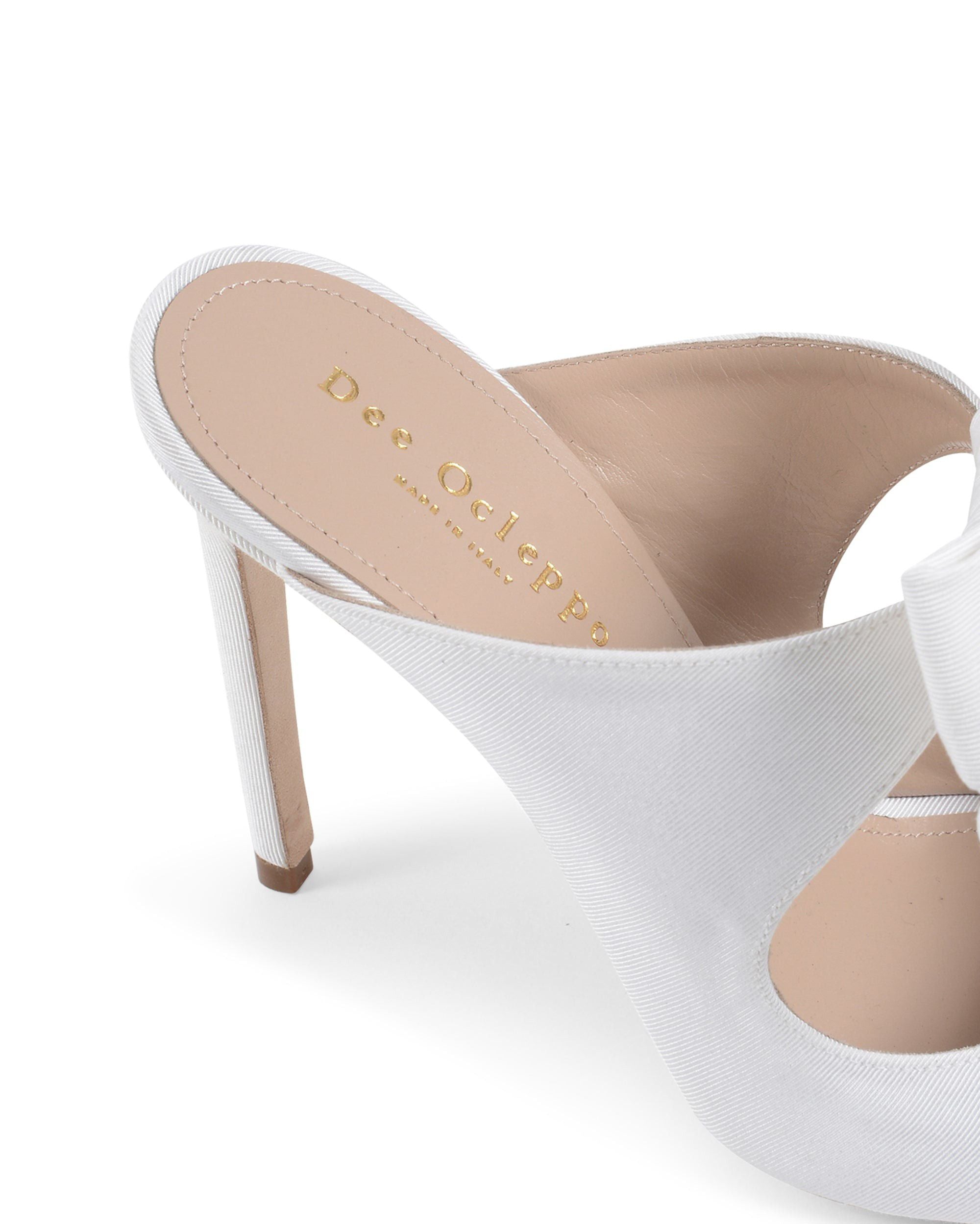 Helen High Mule - Blanco