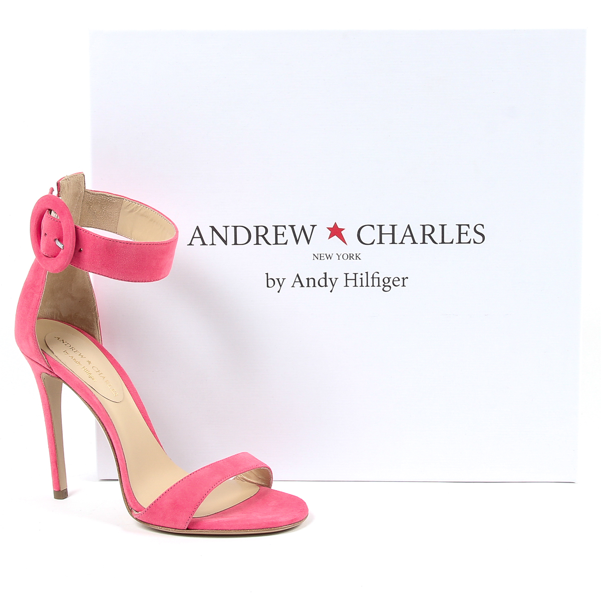 Sandalia para mujer Andrew Charles By Andy Hilfiger Rosa NASHVILLE