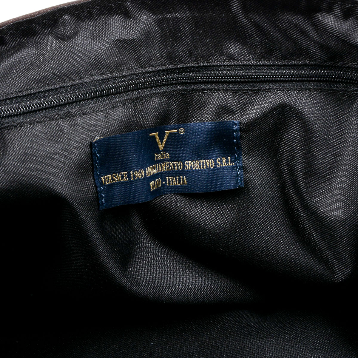 Bolso de hombre V 1969 Italia marrón MOSCA