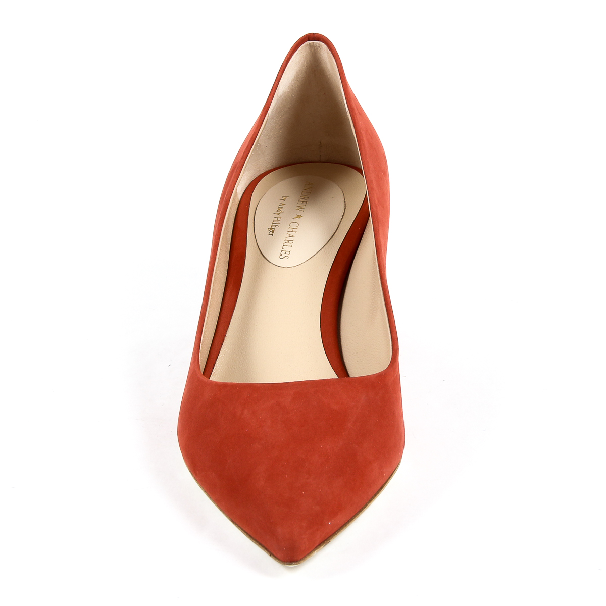 Andrew Charles Womens Pump Red EVA