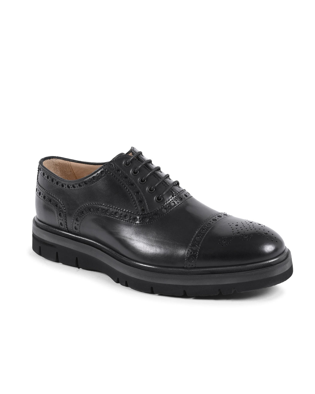 Dee Ocleppo Zapatos brogue para hombre EB130 VITELLO NERO