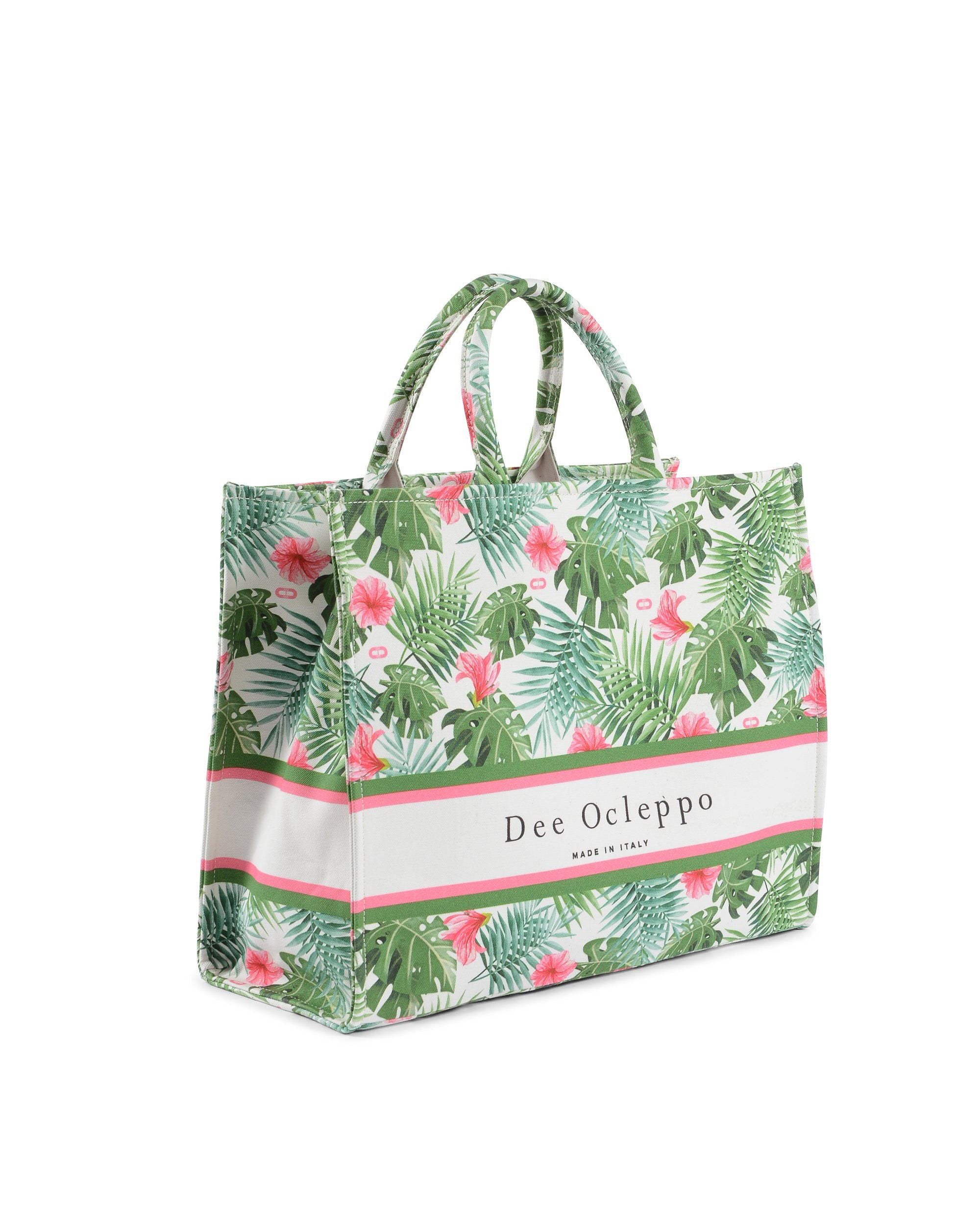 Bolso Dee Palm - Blanco/Verde