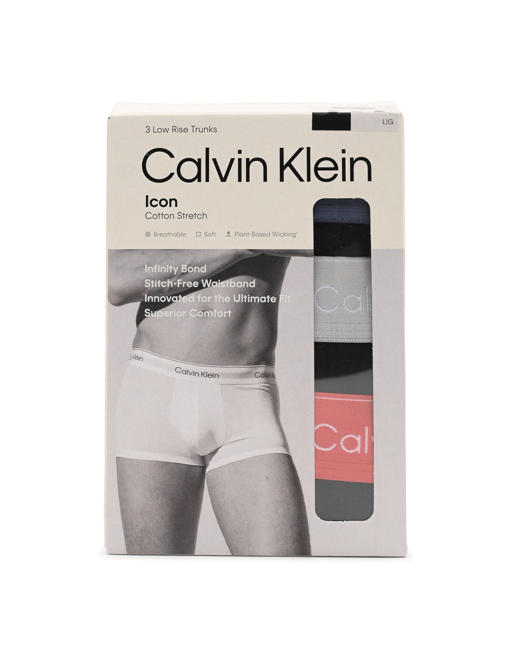 Calvin Klein Mens Low Rise Trunk LV00NB4389VQO