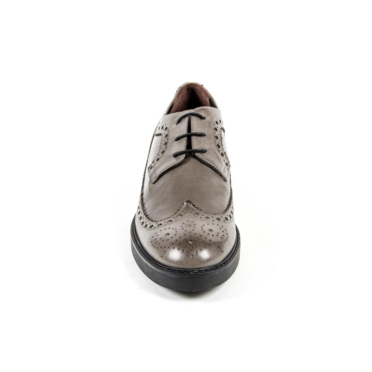 Zapato brogue para mujer V 1969 Italia B1670 VITELLO FANGO