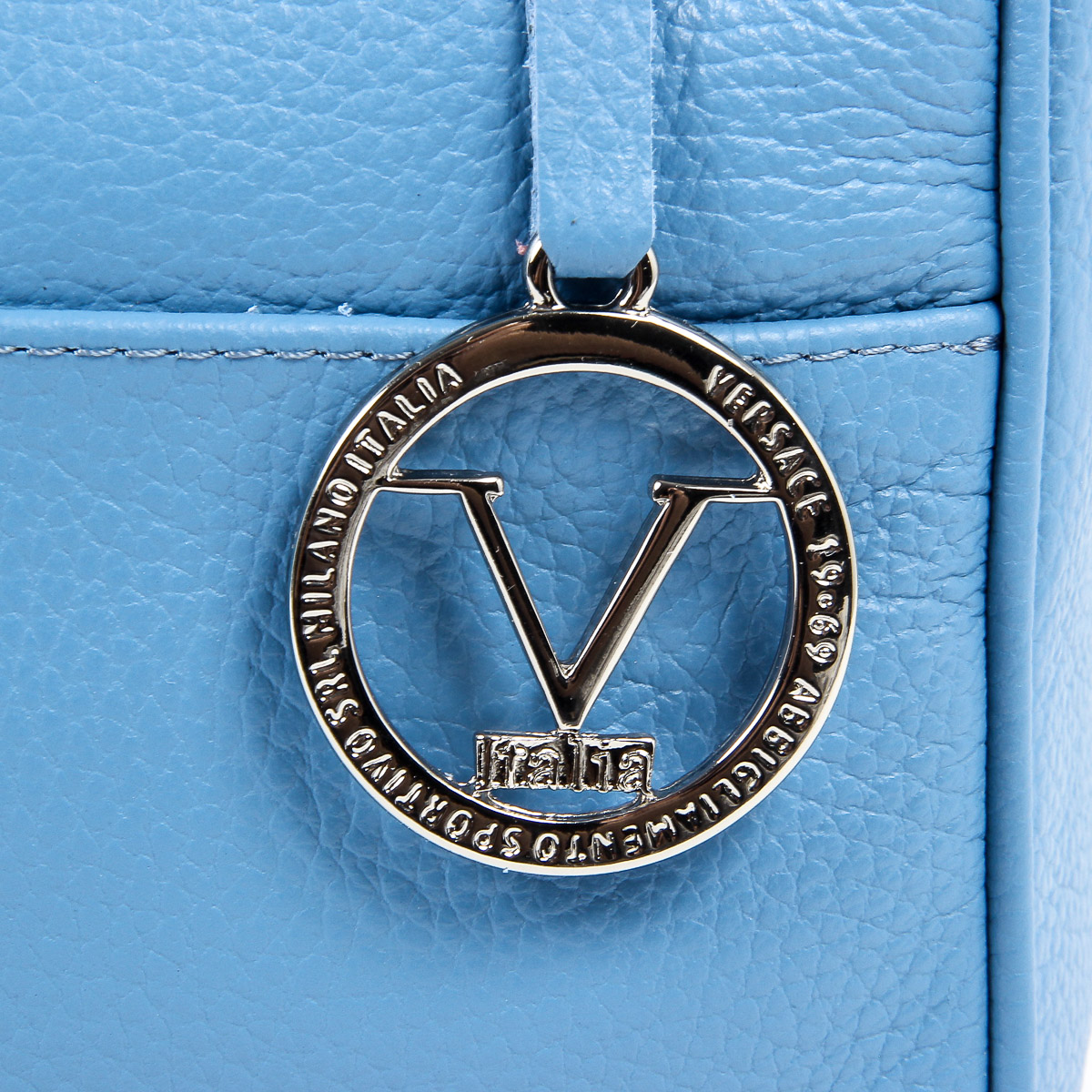 V 1969 Italia Womens Handbag Light Blue PORTO