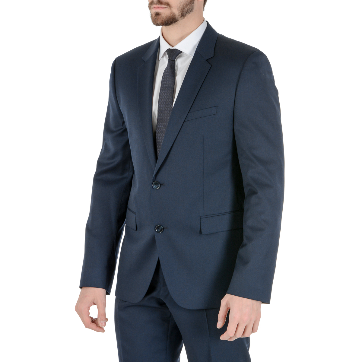 Traje Hugo Boss para hombre azul oscuro AERON HAMEN