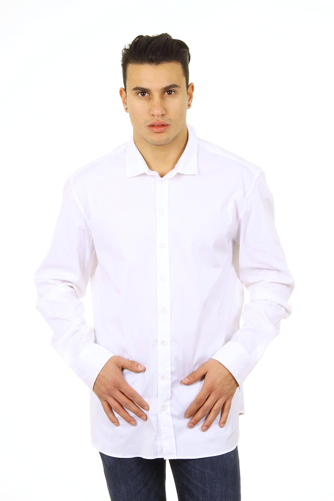 Armani Collezioni camisa hombre manga larga PCSSDL PC0F0 100