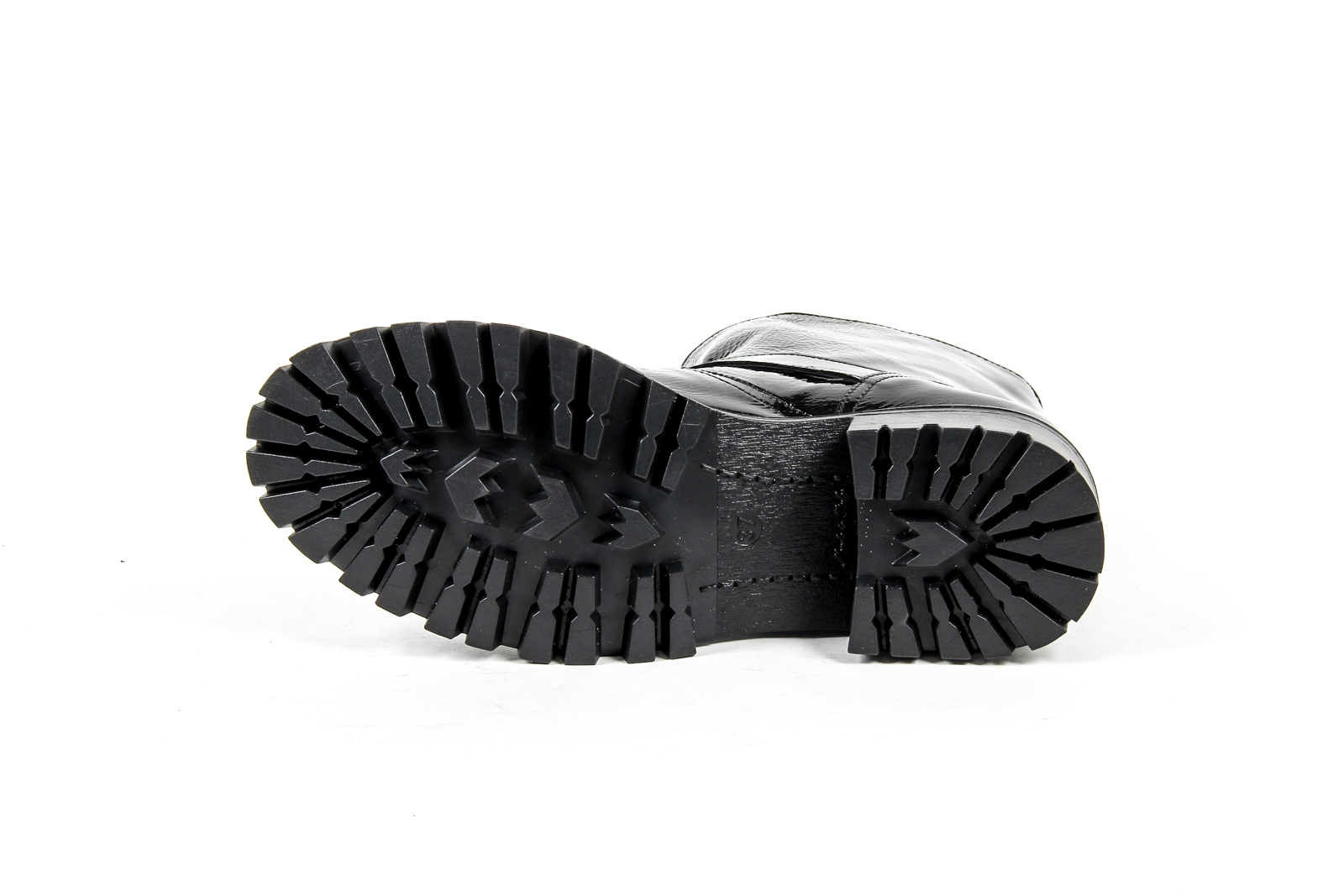 V 1969 Italia Womens Short Boot Black AMALFI