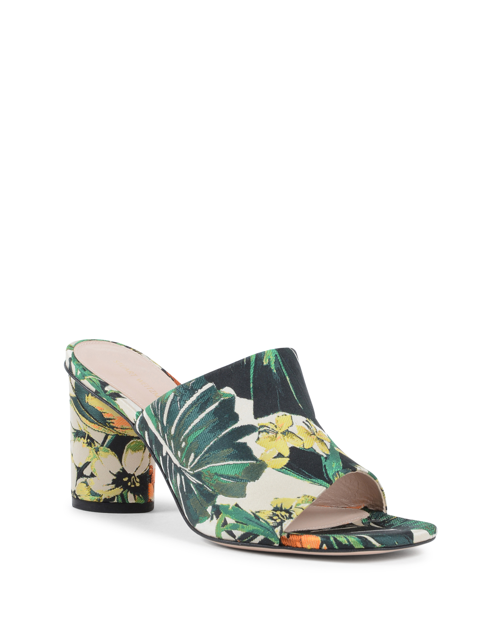 Stuart Weitzman - Sandalias tipo mule para mujer, multicolor, SLIDEON