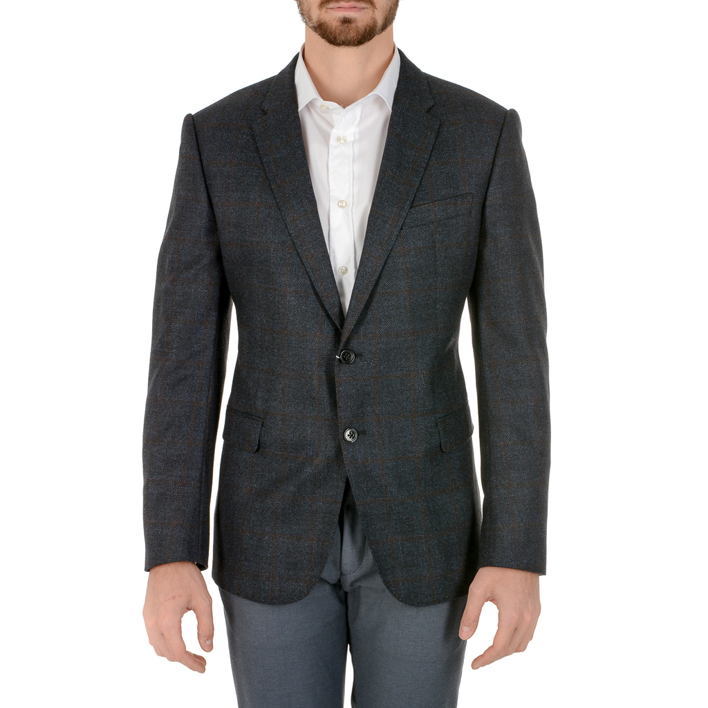 Armani Collezioni Mens Jacket Dark Blue