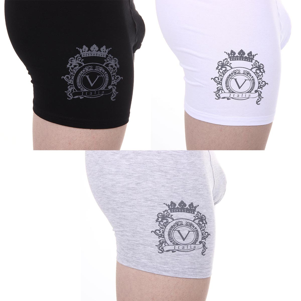 V 1969 Italia - Pack de tres calzoncillos tipo bóxer para hombre