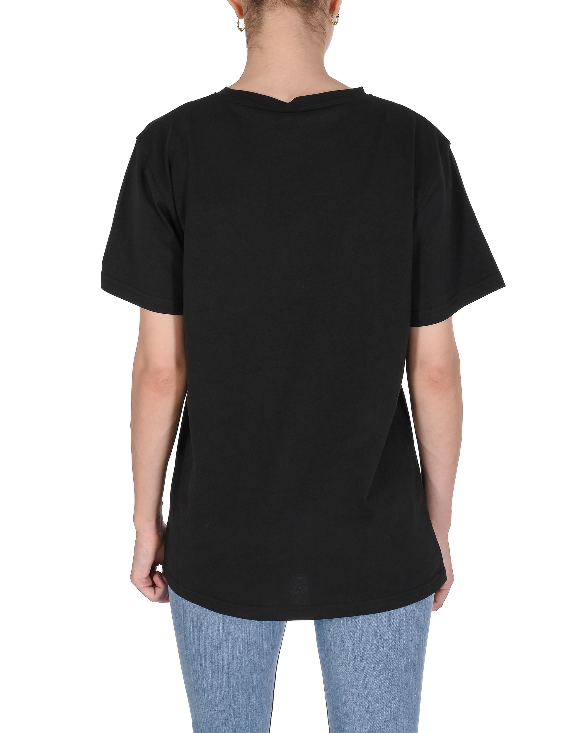 19V69 Italia Womens Long T-Shirt VSC1WTS02 BLACK