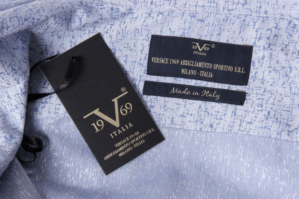 Camisa clásica para hombre V 1969 Italia 307 VAR. 24
