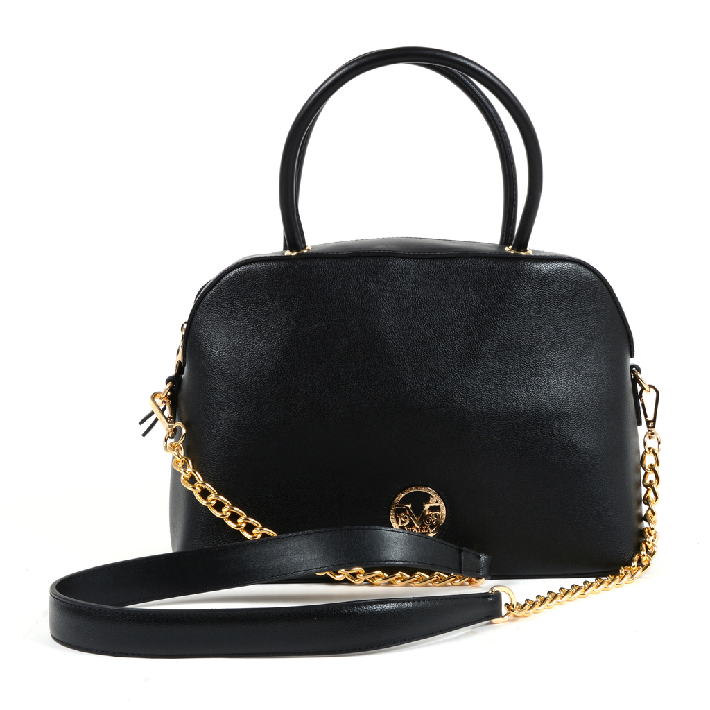 V 1969 Italia Womens Handbag Black TALLIN