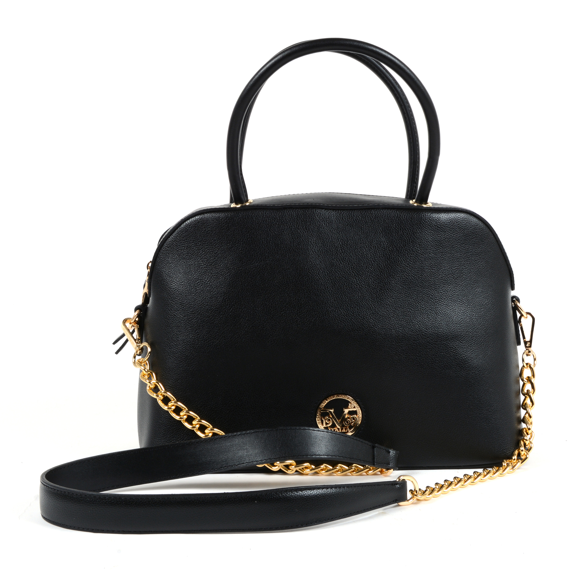 V 1969 Italia Womens Handbag Black TALLIN
