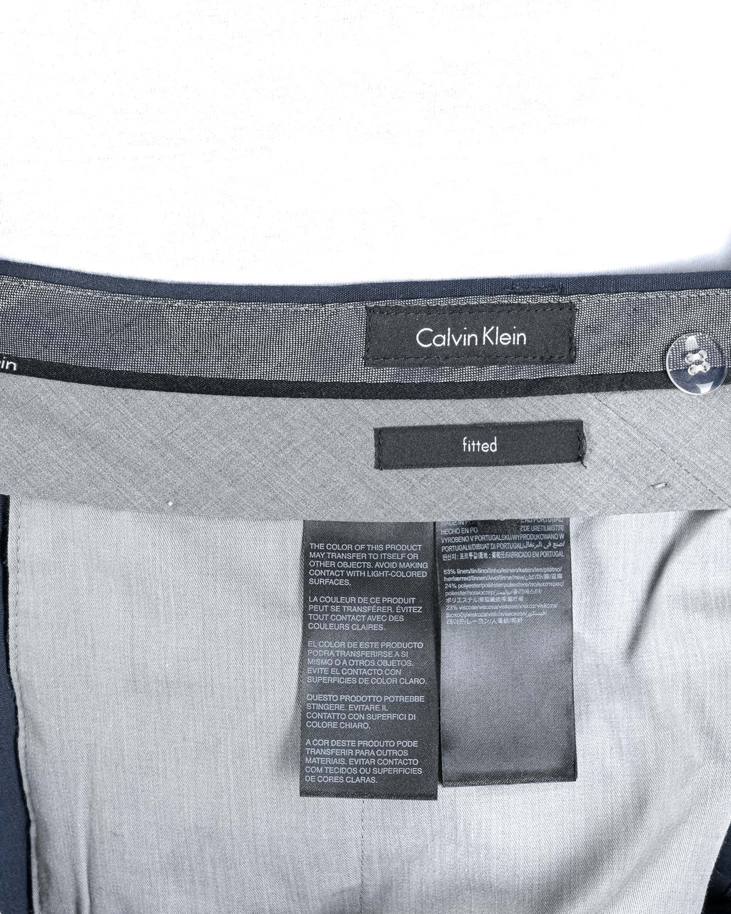 Calvin Klein Mens Trousers Blue K10K101200478