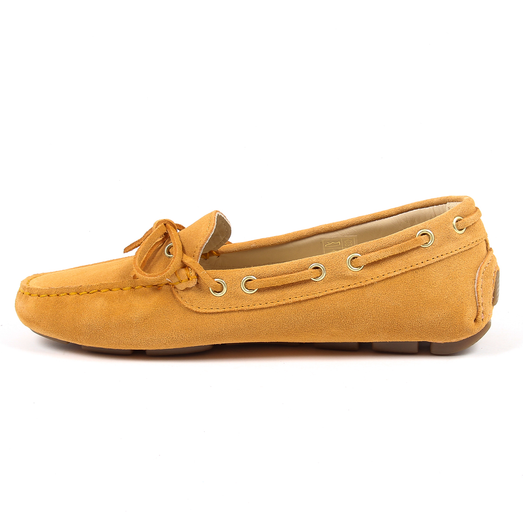 Mocasines V 1969 Italia para mujer, color naranja, PISA