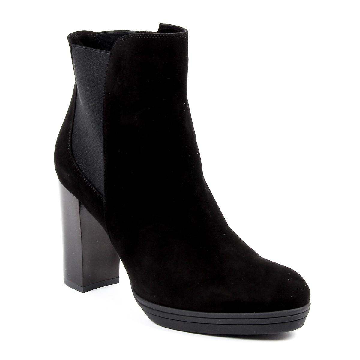 V 1969 Italia - Botines de tacón para mujer, color negro, MADELYN