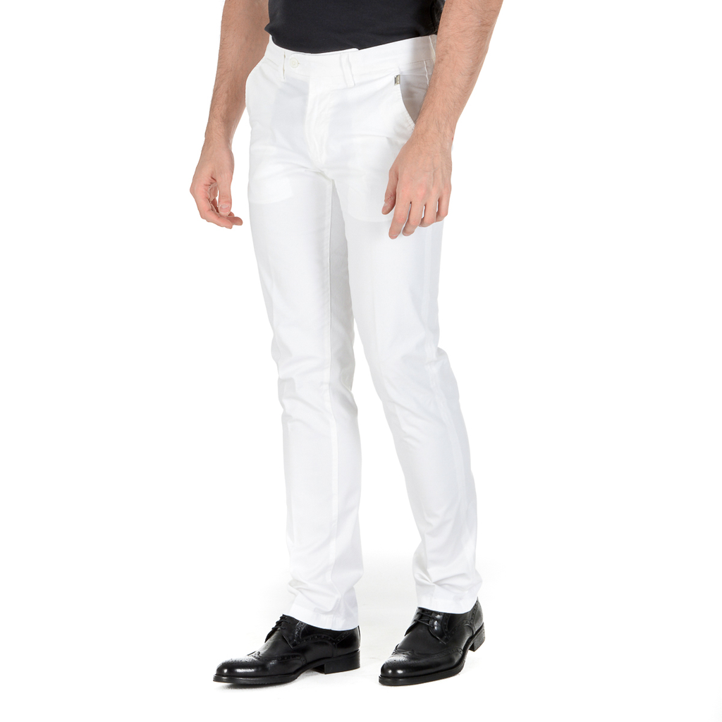 Pantalones blancos para hombre Corneliani